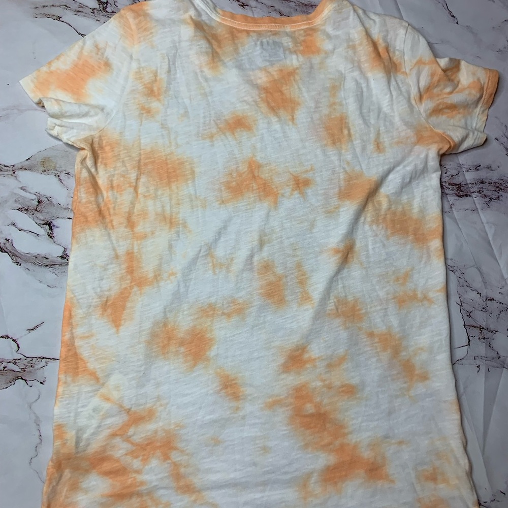 PINK Orange Tie Dye Shirt
